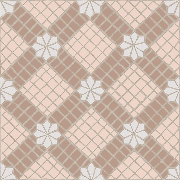 Obklad / Dlažba Taco Tessela Rose 16,5x16,5 cm