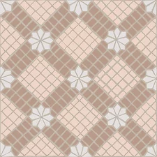 Obklad / Dlažba Taco Tessela Rose 16,5x16,5 cm