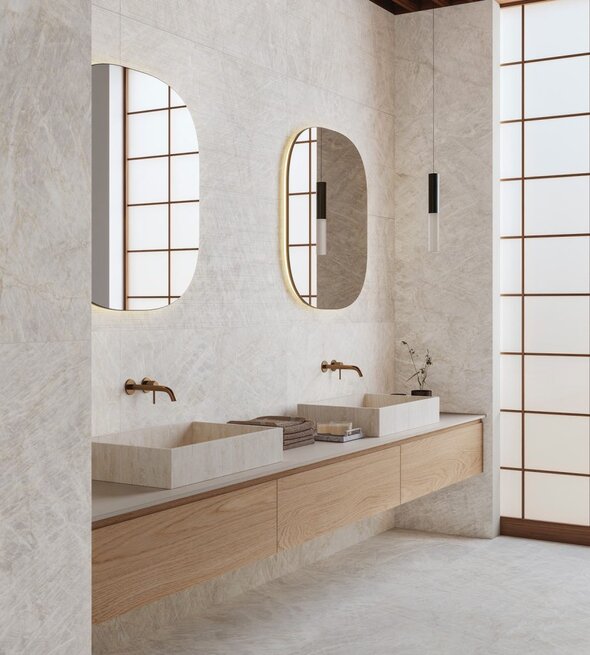 Obklad / Dlažba Taj Mahal Pearl 60x120 cm