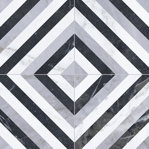 Obklad / Dlažba Velvet-Geo Diamond 33,15x33,15 cm