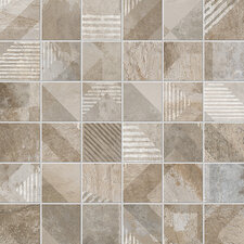 Obklad Mosaico Deco Brooklyn Greige 30 x 30 cm