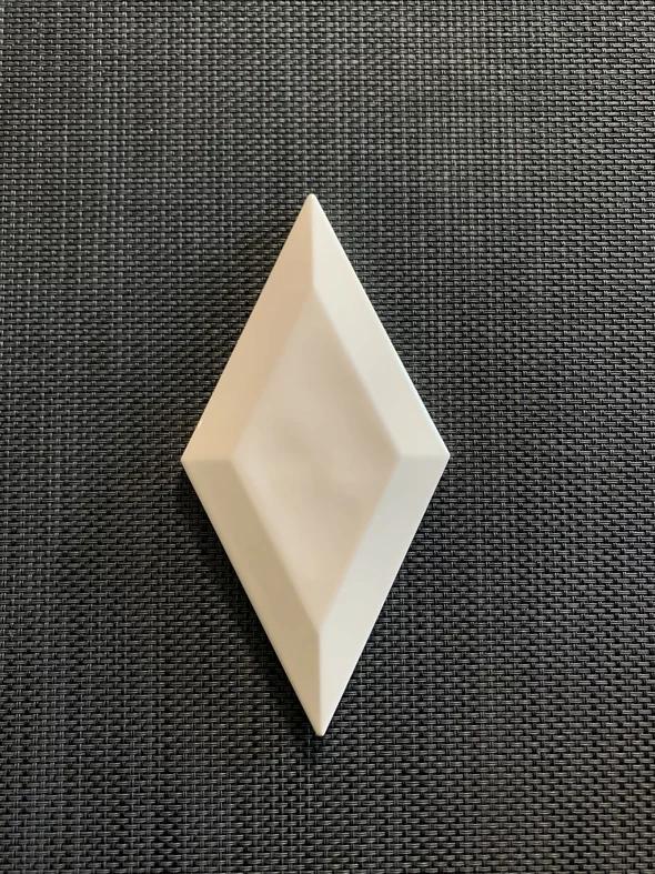 Obklad Rombo Biselado Crema 10x20 cm