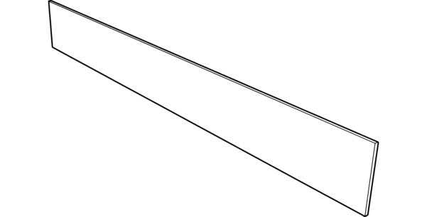 Podschodnica Carrara Blanco 150 cm