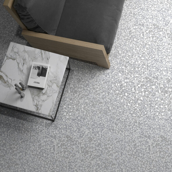 Riazza Hexagon Azulio 23,2x26,7 cm