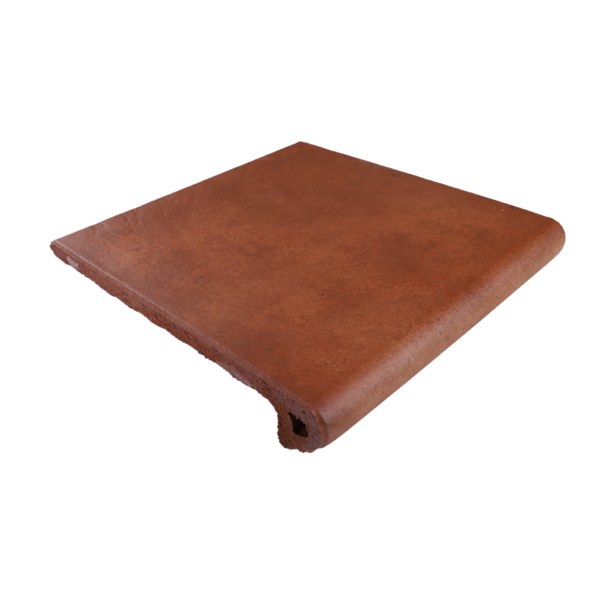 Rohový schod Antic Cuero oblý protišmykový 33 cm