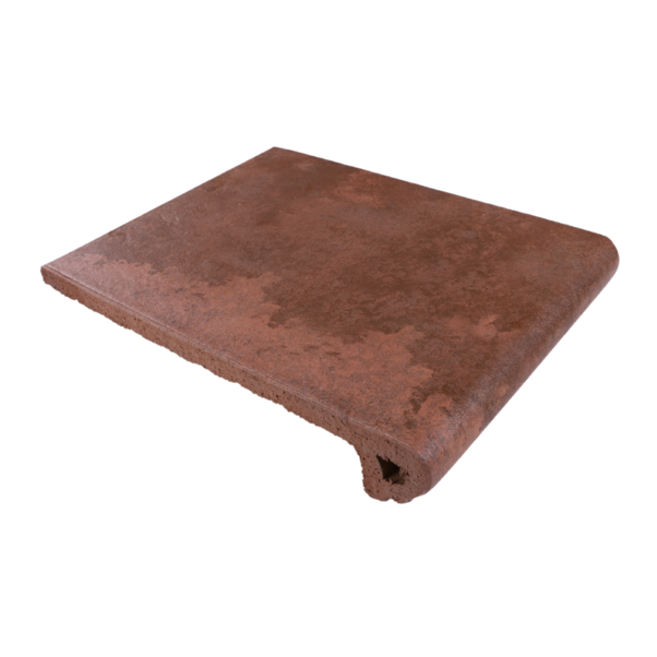 Rohový schod Antic Marrón oblý protišmykový 33 cm