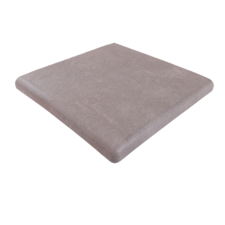 Rohový schod Orión Gris oblý protišmykový 33 cm