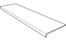 Schod Urban Beige hranatý protišmykový 150 cm