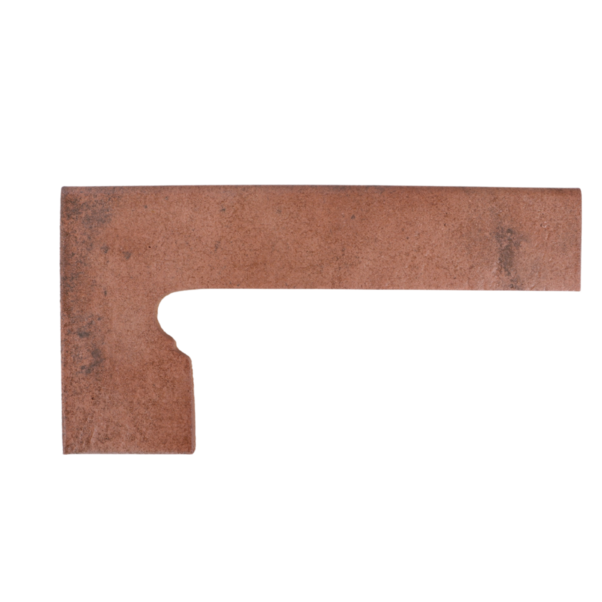 Schodový sokel Antic Marrón oblý ľavý