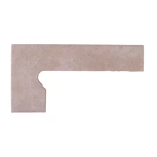 Schodový sokel Capri Beige oblý ľavý