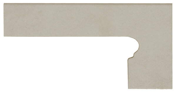 Schodový sokel Capri Hueso oblý pravý