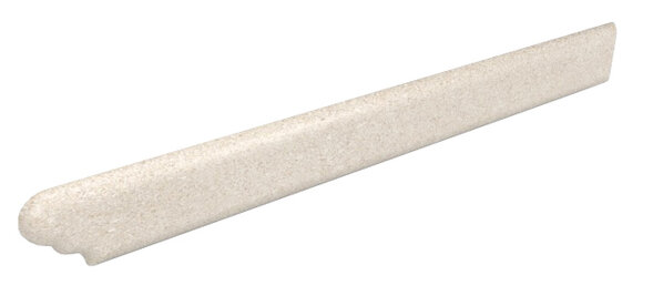 Schodový sokel Cronos Crema oblý ľavý