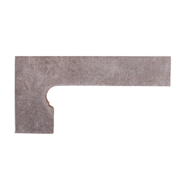 Schodový sokel Mytho Acero oblý ľavý