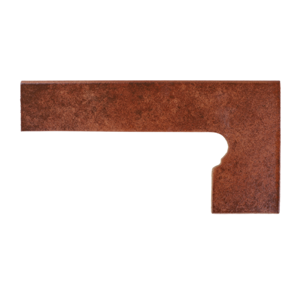 Schodový sokel Mytho Rubino oblý pravý