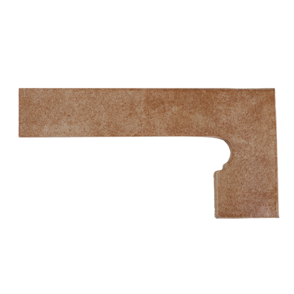 Schodový sokel Mytho Tierra oblý pravý