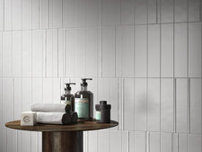 Spaced Infinite White Mate 7,5x30 cm