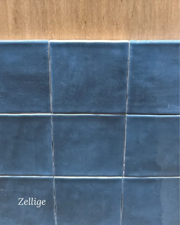 Zellige Marine 10x10 cm