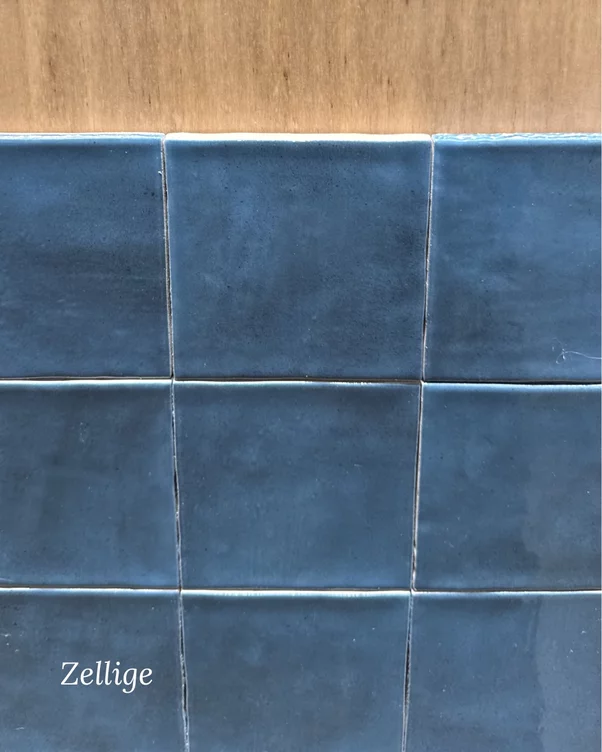 Zellige Marine 10x10 cm